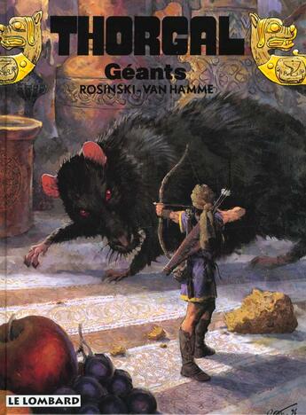 Couverture du livre « Thorgal Tome 22 : géants » de Jean Van Hamme et Grzegorz Rosinski aux éditions Lombard