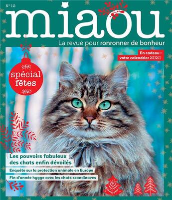 Couverture du livre « Miaou n 12 - la magie de noel » de  aux éditions Prisma Passion