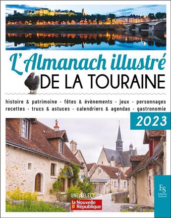 Couverture du livre « L'almanach illustré de la Touraine (édition 2023) » de  aux éditions Editions Sutton