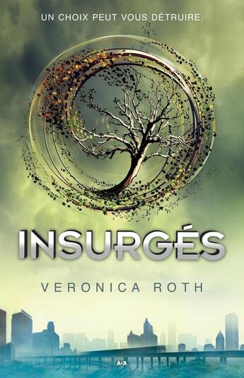 Couverture du livre « Divergence t.2 ; insurgés » de Veronica Roth aux éditions Editions Ada