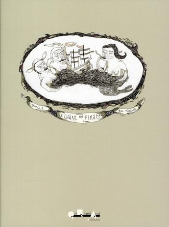 Couverture du livre « Le chant des pirates » de Mugluck aux éditions Quiquandquoi