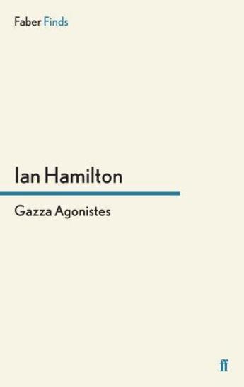 Couverture du livre « Gazza Agonistes » de Ian Hamilton aux éditions Faber And Faber Digital