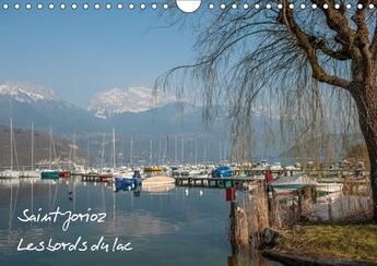 Couverture du livre « Saint jorioz les bords du lac calendrier mural 2018 din a4 h - au bord du lac d annecy calend » de Demange F aux éditions Calvendo