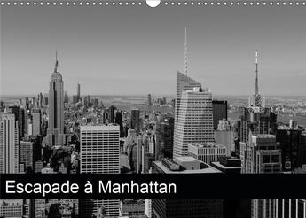 Couverture du livre « Escapade a manhattan calendrier mural 2020 din a3 horizontal - 12 photographies de 4 jours d (édition 2020) » de Muratel Gilles aux éditions Calvendo