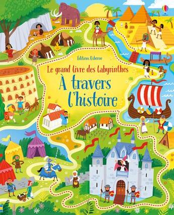 Couverture du livre « À travers l'histoire » de Smith/Collectif aux éditions Usborne