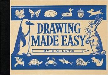 Couverture du livre « Drawing made easy » de Lutz E G aux éditions Michael O'mara