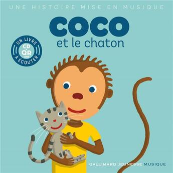 Couverture du livre « Coco et le chaton » de Du Bouchet/Frehring aux éditions Gallimard-jeunesse