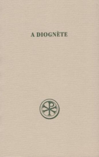 Couverture du livre « A Diognète » de Henri-Irenee Marrou aux éditions Cerf