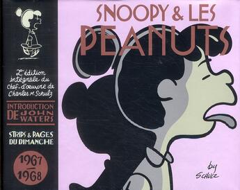 Couverture du livre « Snoopy et les Peanuts : Intégrale vol.9 : 1967-1968 » de Charles Monroe Schulz aux éditions Dargaud