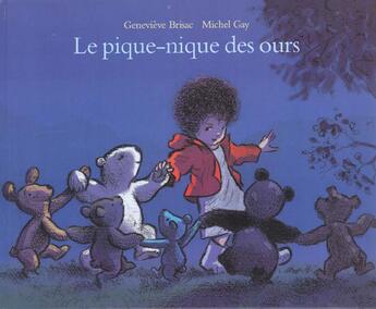 Couverture du livre « Pique nique des ours (le) » de Gay/Brisac aux éditions Ecole Des Loisirs