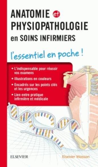 Couverture du livre « Anatomie et physiopathologie en soins infirmiers » de  aux éditions Elsevier-masson