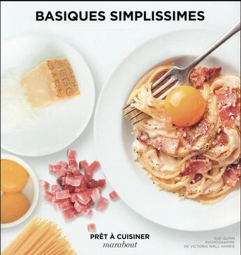 Couverture du livre « Basiques prêts à cuisiner » de  aux éditions Marabout