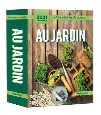 Couverture du livre « Mon année ; conseils de jardinier » de  aux éditions Hugo Image