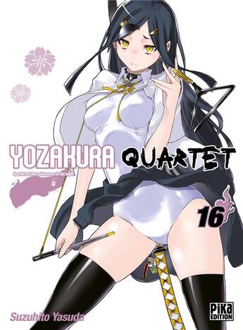 Couverture du livre « Yozakura quartet : quartet of cherry blossoms in the night Tome 16 » de Suzuhito Yasuda aux éditions Pika