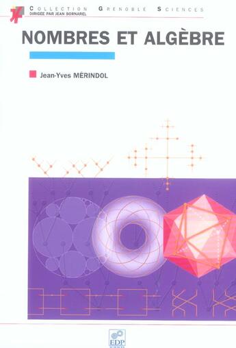 Couverture du livre « Nombres et algebre » de Merindol J.Y. aux éditions Edp Sciences