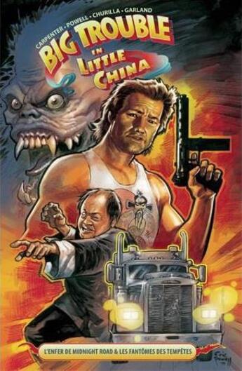 Couverture du livre « Big trouble in little China Tome 1 » de Eric Powell et John Carpenter et Brian Churilla aux éditions Reflexions