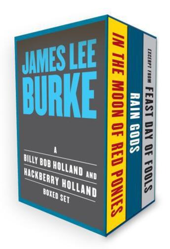 Couverture du livre « A Billy Bob and Hackberry Holland Ebook Boxed Set » de James Lee Burke aux éditions Simon & Schuster