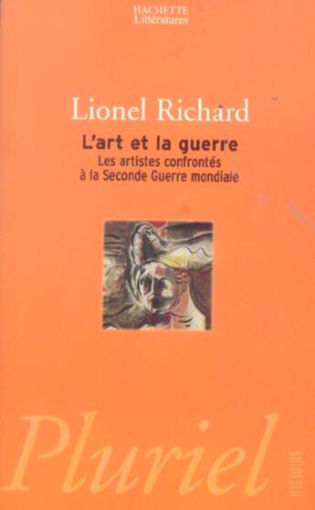 Couverture du livre « L'Art Et La Guerre » de Richard-L aux éditions Pluriel