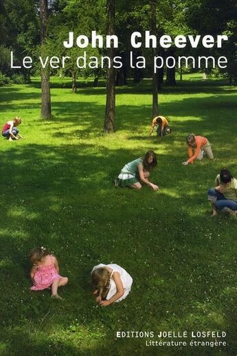 Couverture du livre « Le ver dans la pomme » de John Cheever aux éditions Joelle Losfeld