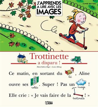 Couverture du livre « Trottinette a disparu » de  aux éditions Lito