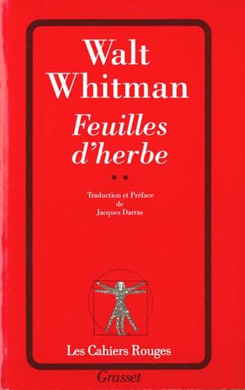 Couverture du livre « Feuilles d'herbe t.2 » de Withman W. aux éditions Grasset