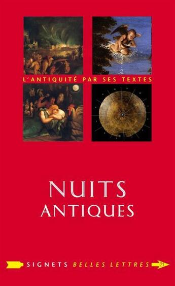 Couverture du livre « Nuits antiques » de Virginie Leroux aux éditions Belles Lettres