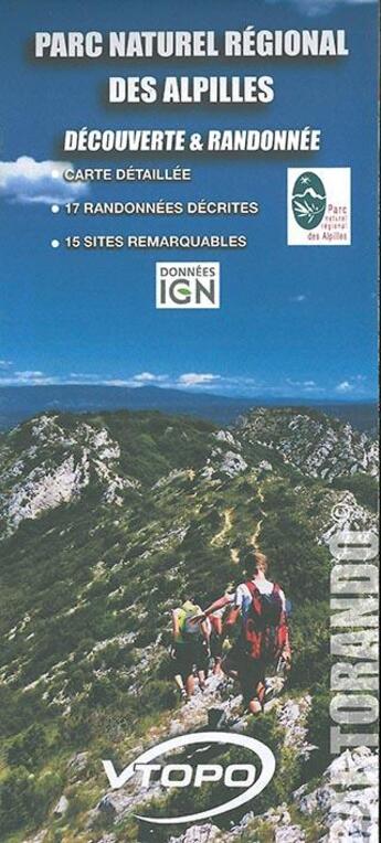 Couverture du livre « Parc naturel regional des alpilles » de  aux éditions Vtopo