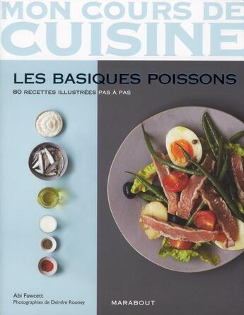 Couverture du livre « Les basiques poissons et crustacés » de  aux éditions Marabout