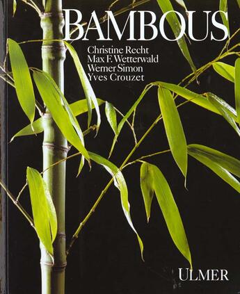 Couverture du livre « Bambous » de Crouzet/Recht/Simon/ aux éditions Eugen Ulmer