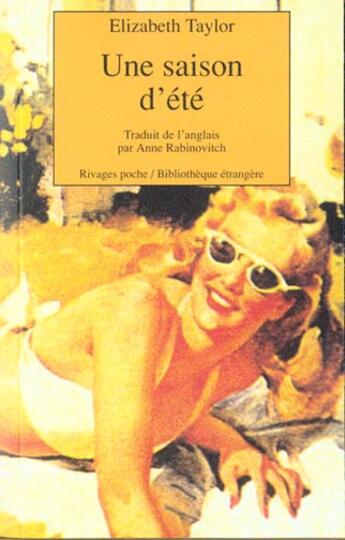 Couverture du livre « Saison d'ete (une) » de Elizabeth Taylor aux éditions Rivages