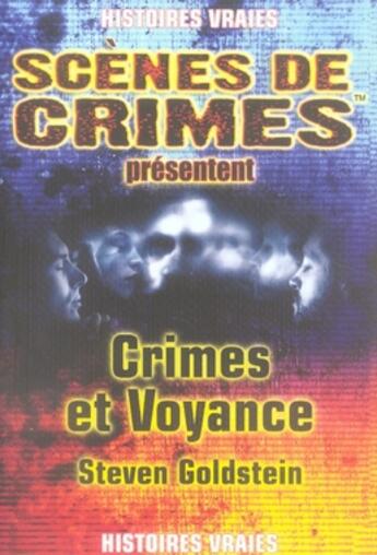 Couverture du livre « Crimes et voyance » de Goldstein S aux éditions Scenes De Crime