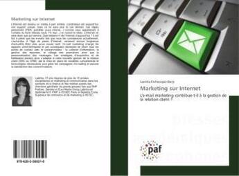 Couverture du livre « Marketing sur Internet » de Laetitia Etchecopar-Barry aux éditions Presses Academiques Francophones