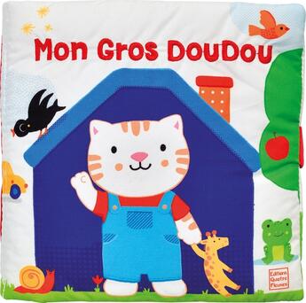 Couverture du livre « Mon gros doudou - un imagier » de Francesca Ferri aux éditions Quatre Fleuves