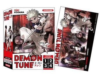 Couverture du livre « COFFRET Demon Tune - tomes 1-2-3-4 » de Yuki Kodama aux éditions Kurokawa