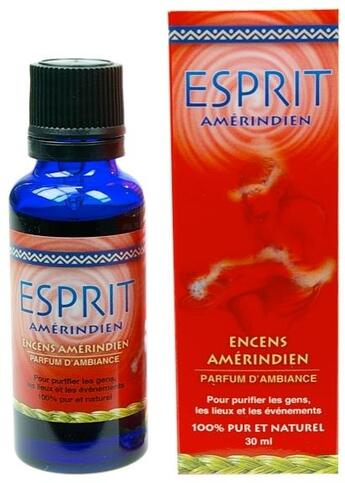 Couverture du livre « Parfum d'ambiance esprit amerindien 30 ml » de  aux éditions Dg-exodif