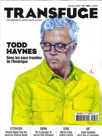 Couverture du livre « Transfuge n 136 todd haynes - fevrier 2020 » de  aux éditions Transfuge