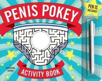 Couverture du livre « PENIS POKEY ACTIVITY BOOK » de Christopher Behrens aux éditions Quirk Books