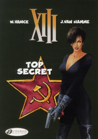 Couverture du livre « XIII t.13 : top secret » de Jean Van Hamme et William Vance aux éditions Cinebook