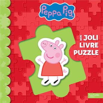 Couverture du livre « Peppa pig - mon joli livre puzzle ned » de  aux éditions Hachette Jeunesse