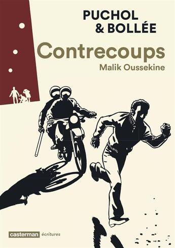 Couverture du livre « Contrecoups ; Malik Oussekine » de Laurent-Frederic Bollee et Jeanne Puchol aux éditions Casterman