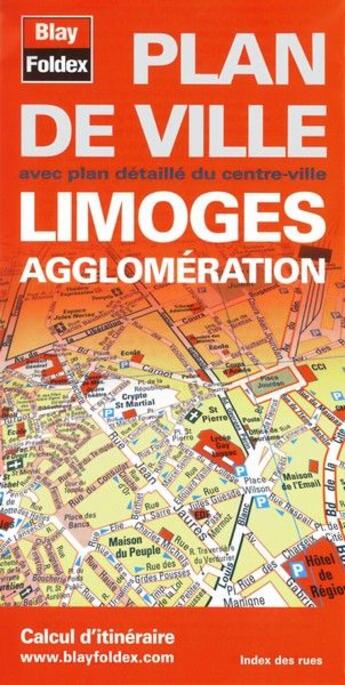 Couverture du livre « Limoges » de  aux éditions Blay Foldex