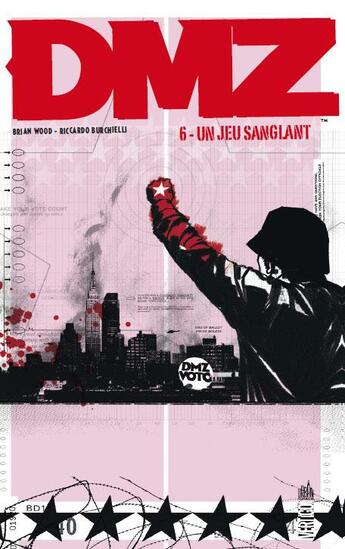 Couverture du livre « DMZ t.6 : un jeu sanglant » de Riccardo Burchelli et Brian Wood aux éditions Urban Comics