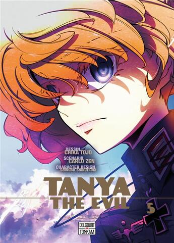 Couverture du livre « Tanya the evil Tome 5 » de Carlo Zen et Chika Tojo et Shinobu Shinotsuki aux éditions Delcourt