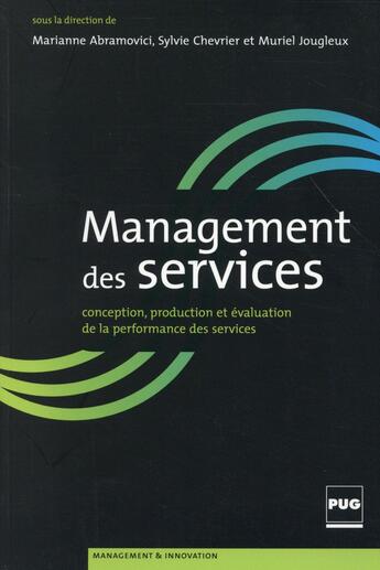 Couverture du livre « Management des services » de Marianne Abramovici aux éditions Pu De Grenoble