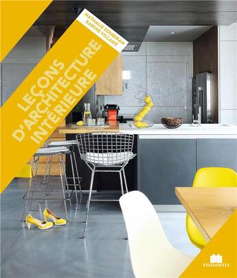 Couverture du livre « Leçons d'architecture intérieure » de  aux éditions Massin