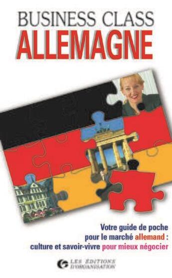 Couverture du livre « Allemagne » de Flamini aux éditions Organisation