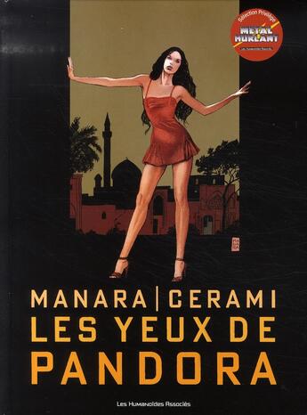 Couverture du livre « Les yeux de pandora » de Manara aux éditions Humanoides Associes