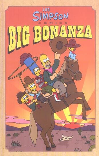 Couverture du livre « Les Simpson comics t.7 : big bonanza » de Matt Groening aux éditions Panini