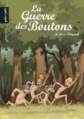 Couverture du livre « La guerre des boutons t.1 ; le trésor » de Mathieu Gabella et Valerie Vernay aux éditions Petit A Petit