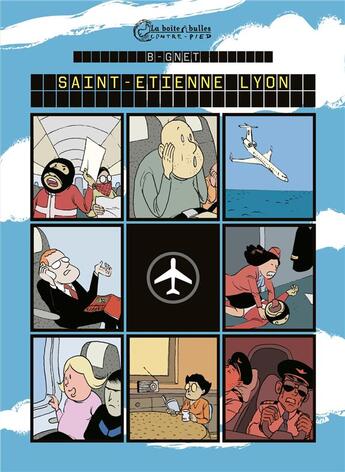 Couverture du livre « Saint-Etienne Lyon » de B-Gnet aux éditions La Boite A Bulles